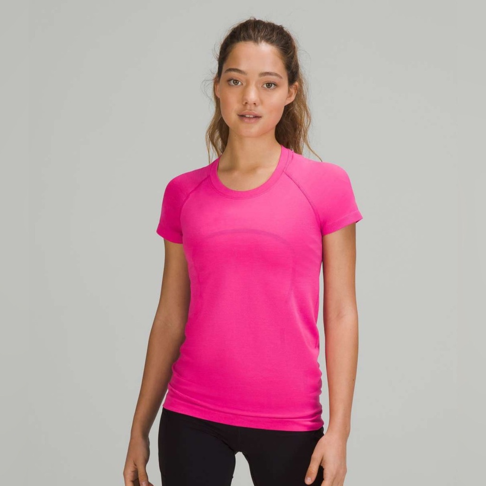 Lululemon swiftly Sonic Pink Shirt